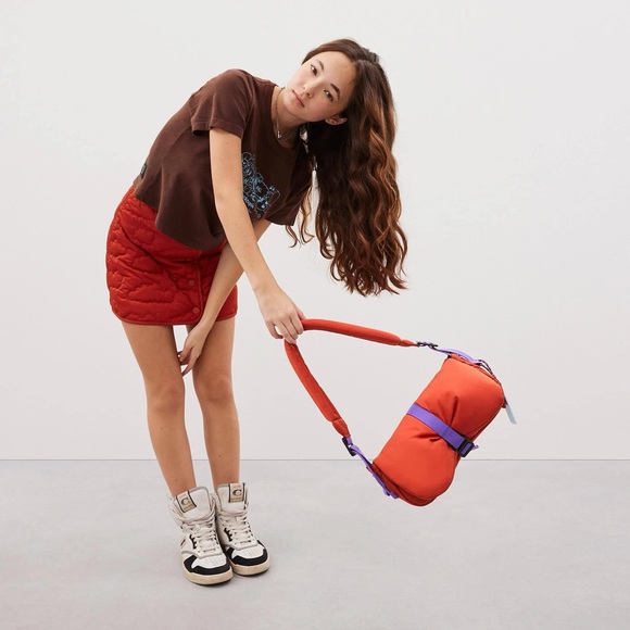 💰SOLD - CQ859 - Coachtopia Loop Puffy Wavy Dinky Bag - Picture 13 of 14